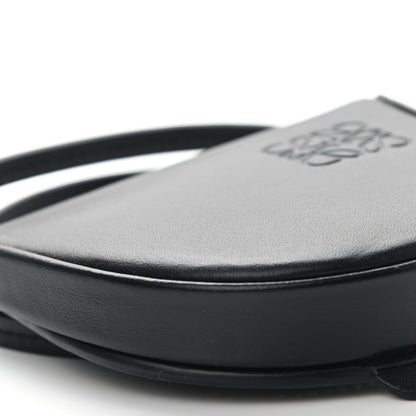 Loewe Soft Calfskin Mini Heel Pouch Black 10 of 12
