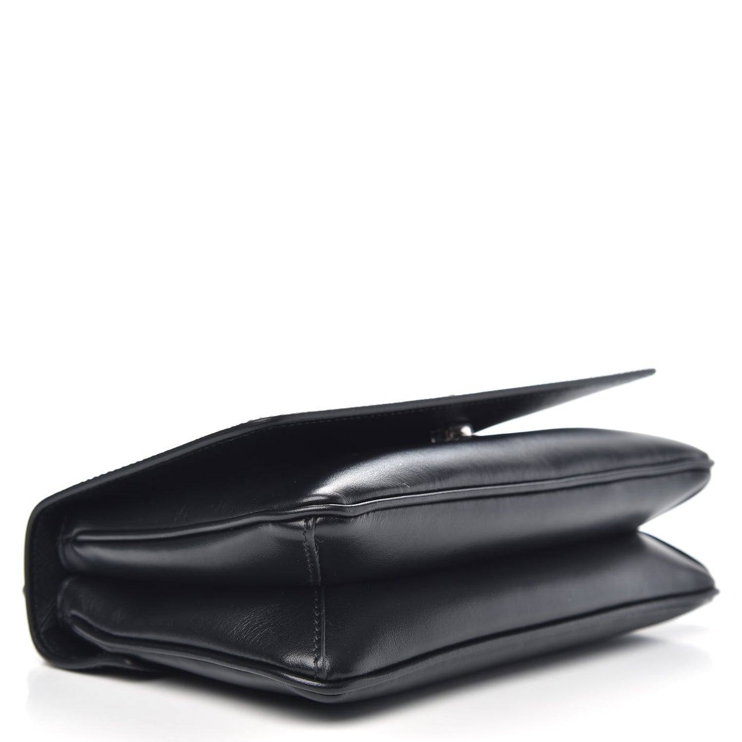 Saffiano Flap Bag Black