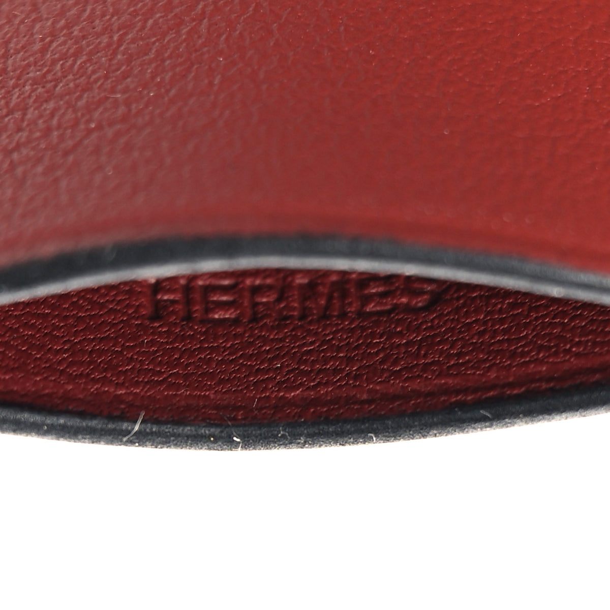 Hermes Swift Clochette Long Necklace Rouge H 4 of 5