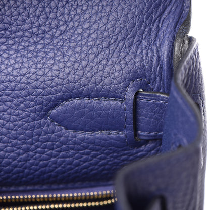 Hermes Taurillon Clemence Kelly Retourne 28 Bleu Encre 23 of 41