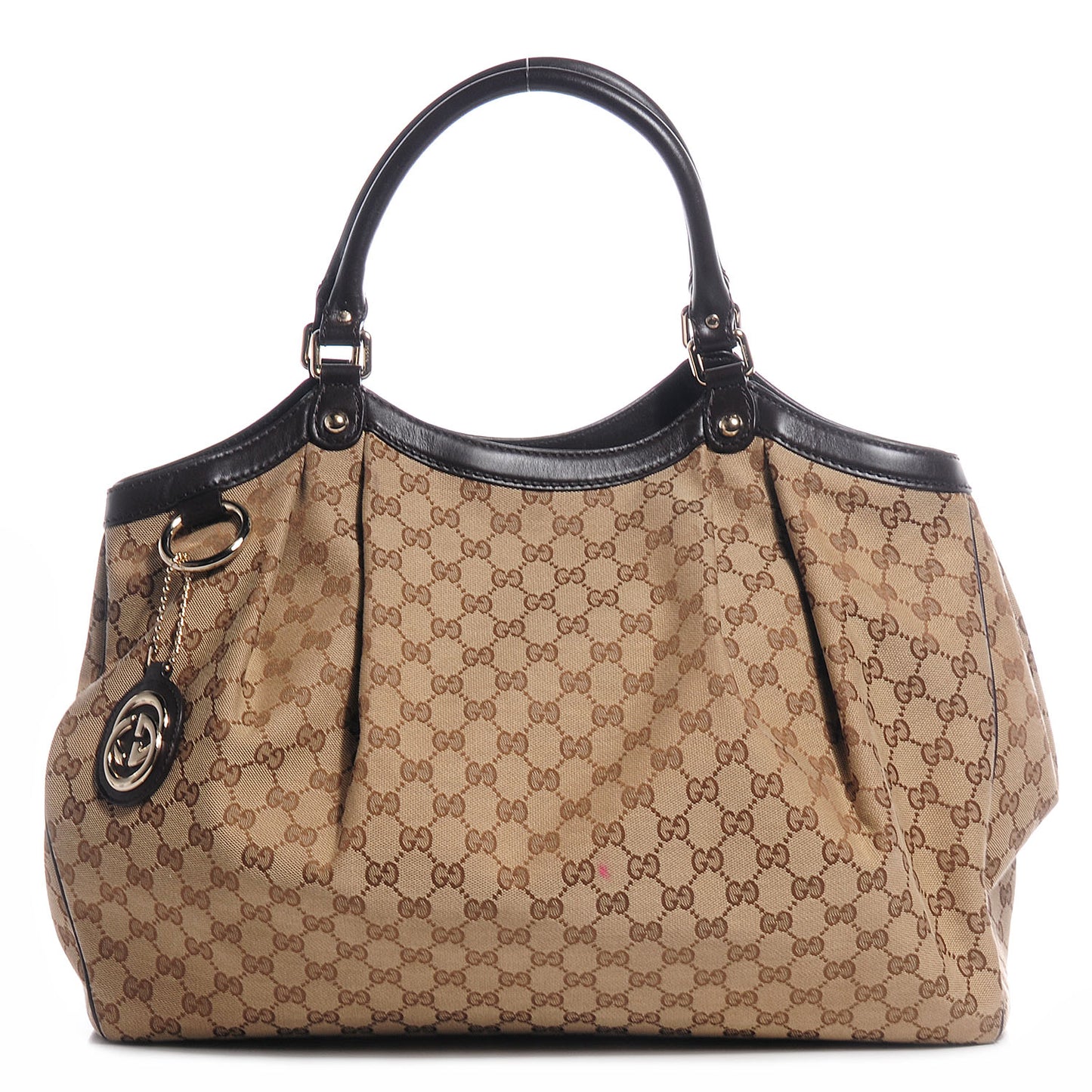 Monogram Large Sukey Tote Dark Brown
