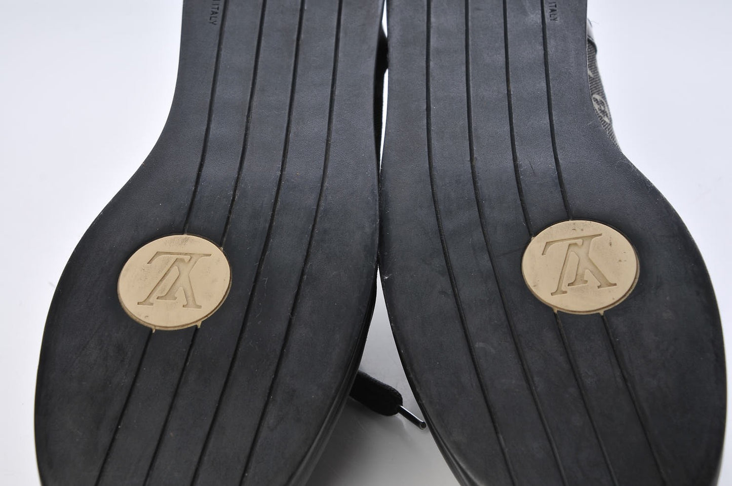 Mini Lin Monogram Sneakers 40 Black