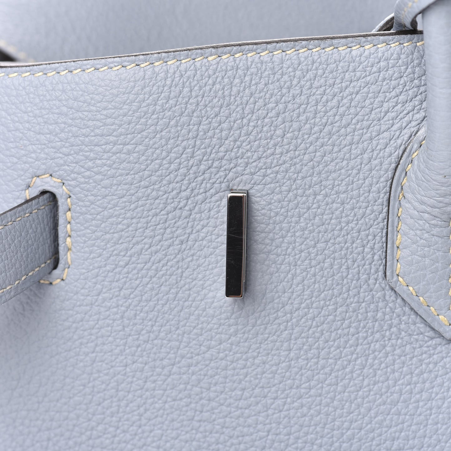 Togo Birkin 35 Bleu Lin