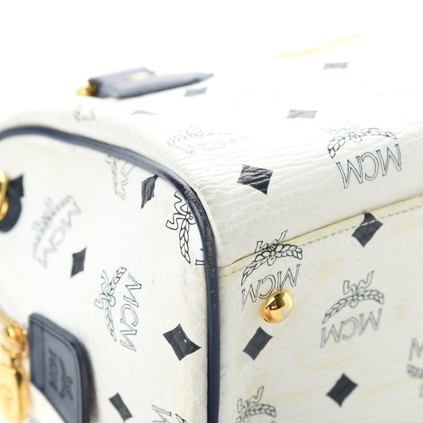 Visetos Boston Satchel White