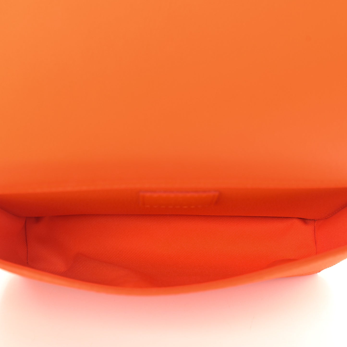 Grained Calfskin Aerogram New Sling Orange