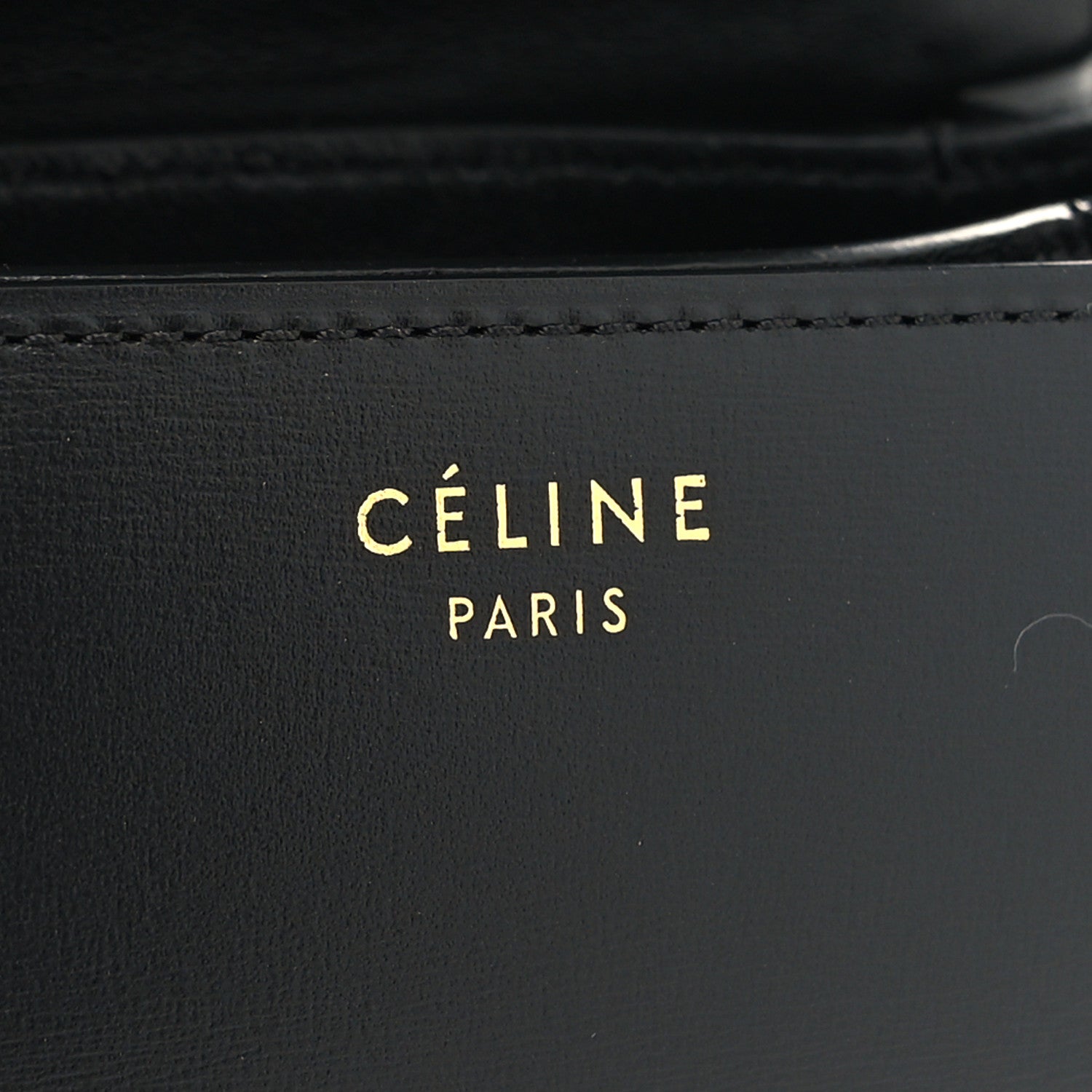 Celine Box Calfskin Small Classic Box Flap Bag Black 6 of 10