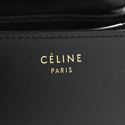 Celine Box Calfskin Small Classic Box Flap Bag Black 6 of 10