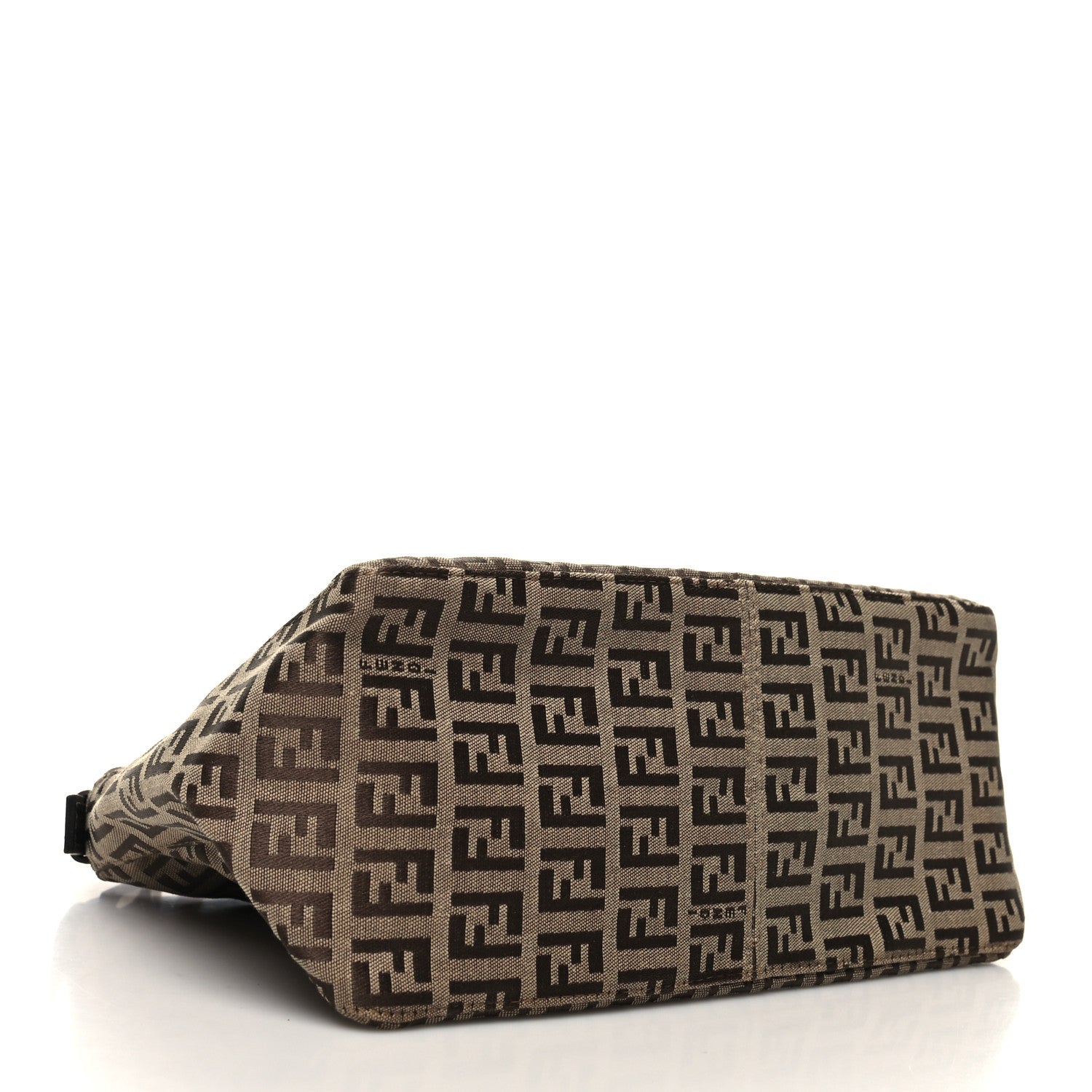 Fendi Zucchino Vitello Mini Pochette Tobacco 3 of 9