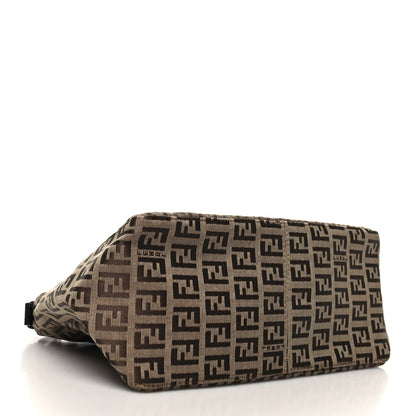 Fendi Zucchino Vitello Mini Pochette Tobacco 3 of 9