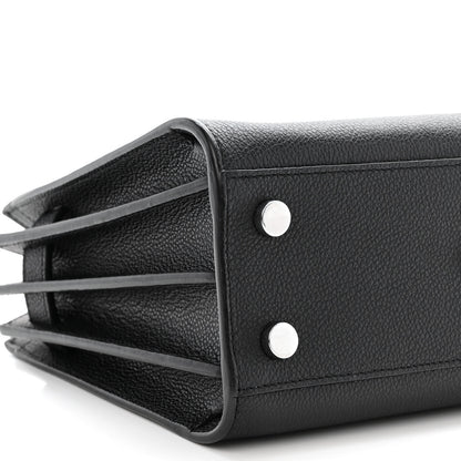 Saint Laurent Grained Calfskin Nano Sac De Jour Black 9 of 11