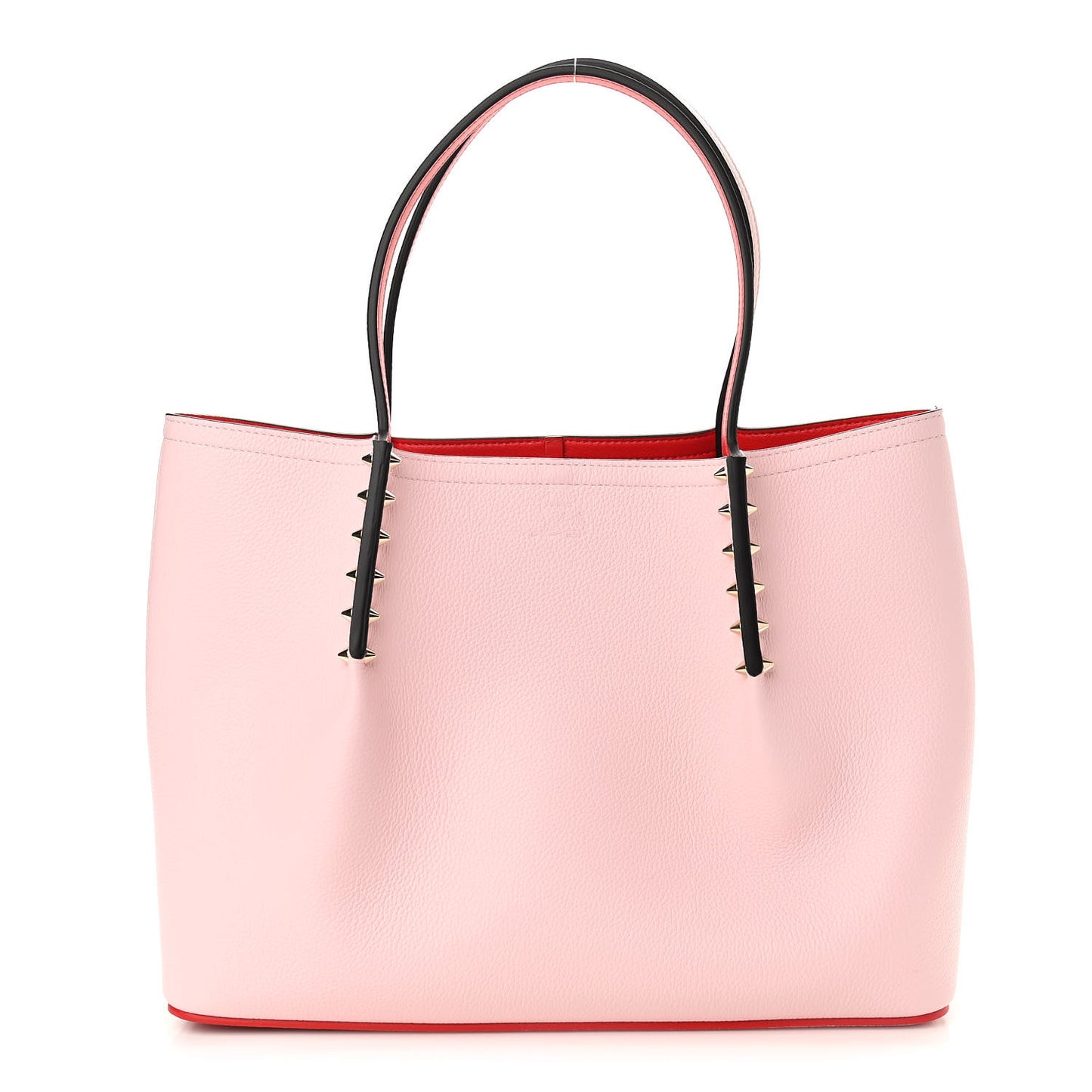 Calfskin Spiked Small Cabarock Shopper Tote Poupee