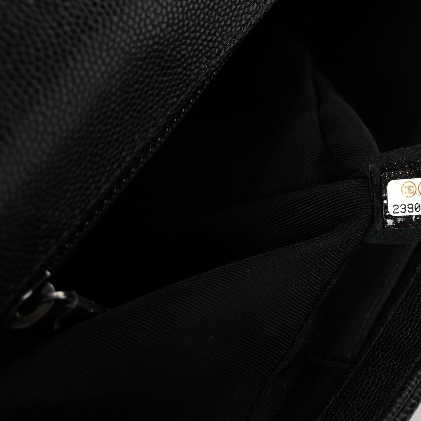 Caviar Quilted New Medium Boy Flap Black