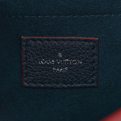 Louis Vuitton Soft Calfskin Mylockme Chain Bag BB Marine Rouge 6 of 10
