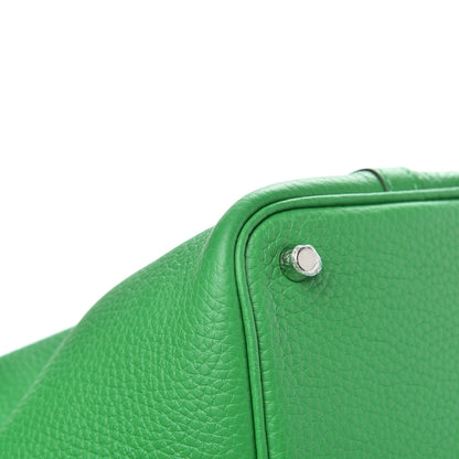 Hermes Taurillon Clemence Picotin Lock 18 PM Bambou 9 of 10