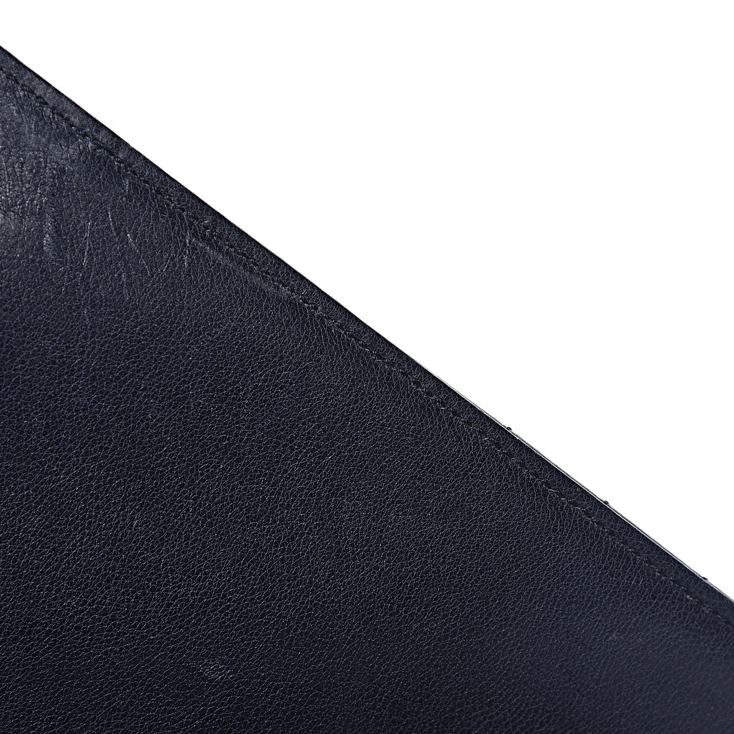 Calfskin Mixed Matelasse Triquilt Large Monogram Envelope Satchel Deep Marine