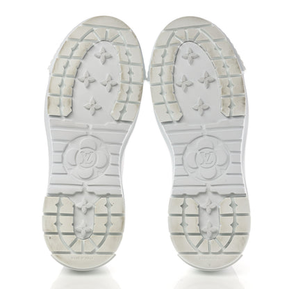 Louis Vuitton Canvas LV Squad Sneakers 38 White 5 of 9