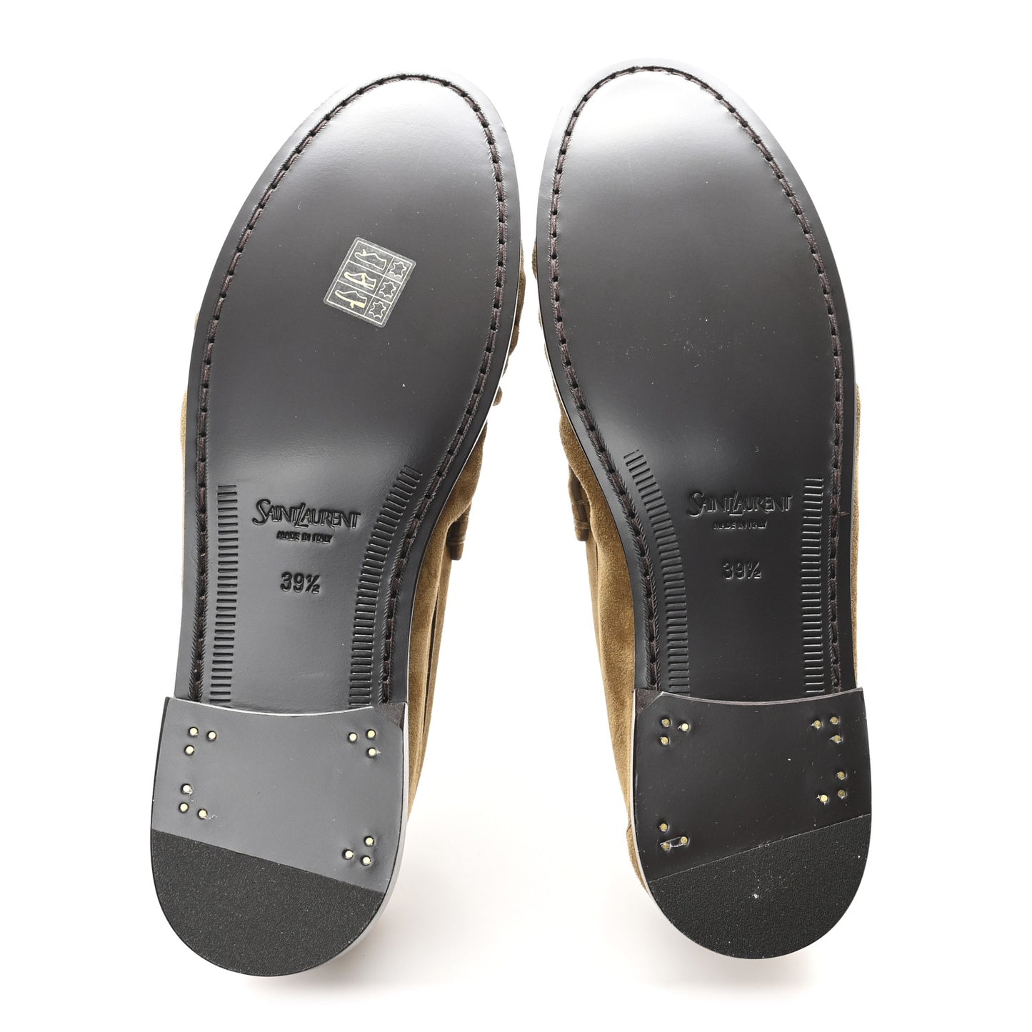 Suede Le Loafer 15 Penny Slippers 39.5 Cuoio