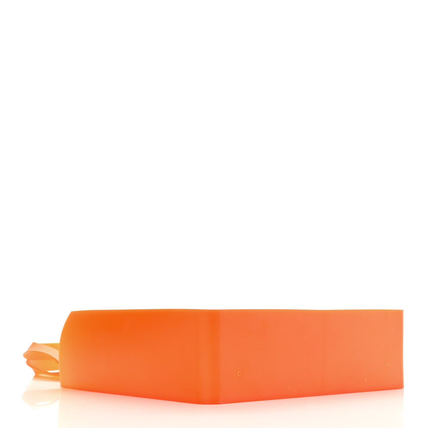 Chanel Jelly Rubber Tote Orange 3 of 10