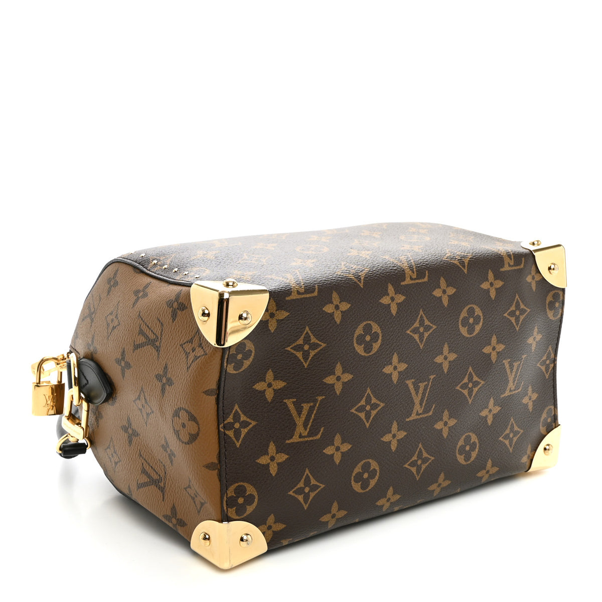 Louis Vuitton Reverse Monogram Speedy Trunk 25 4 of 9