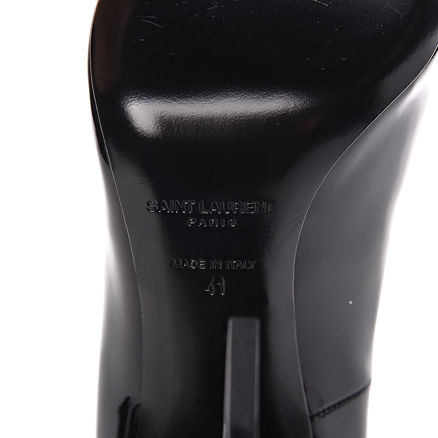 Saint Laurent Patent Opyum 110 Pumps 41 Black 7 of 10
