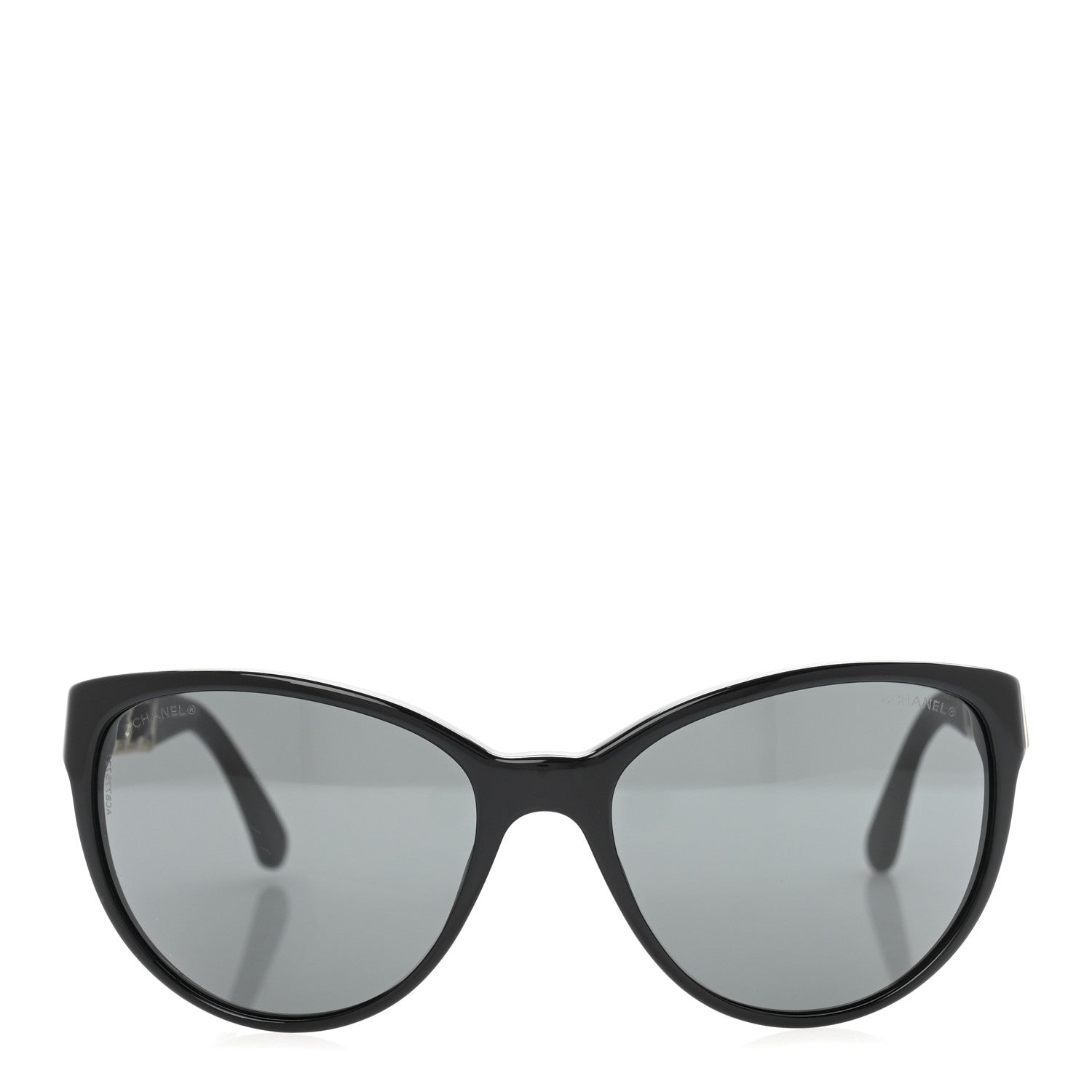 Chanel Cat Eye Chain Sunglasses 5215-Q Black 2 of 8