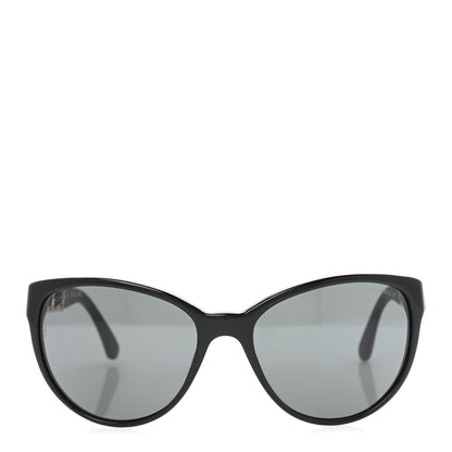 Chanel Cat Eye Chain Sunglasses 5215-Q Black 2 of 8