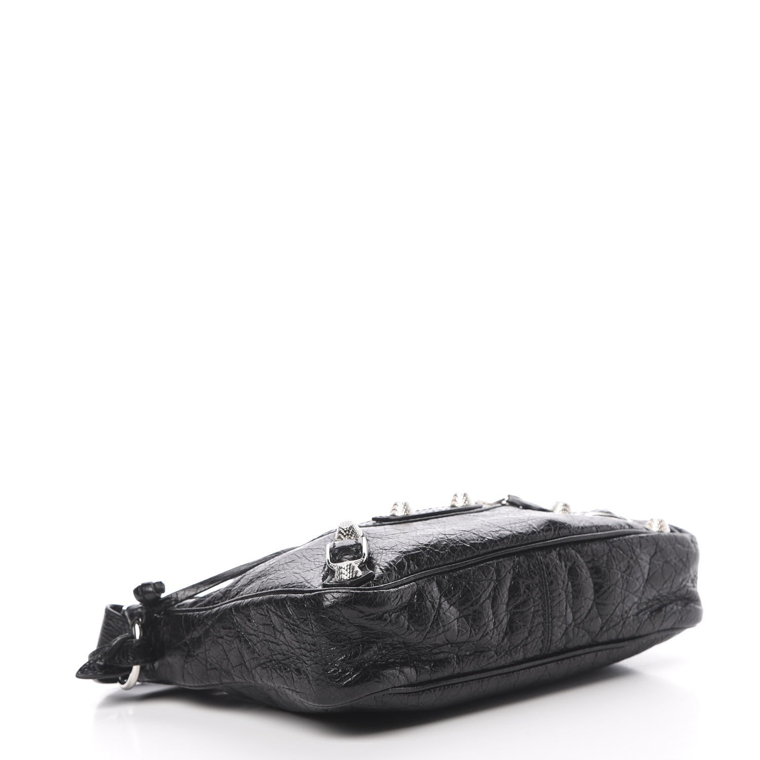Balenciaga Agneau Giant 12 Silver Hardware Hip Black 4 of 10