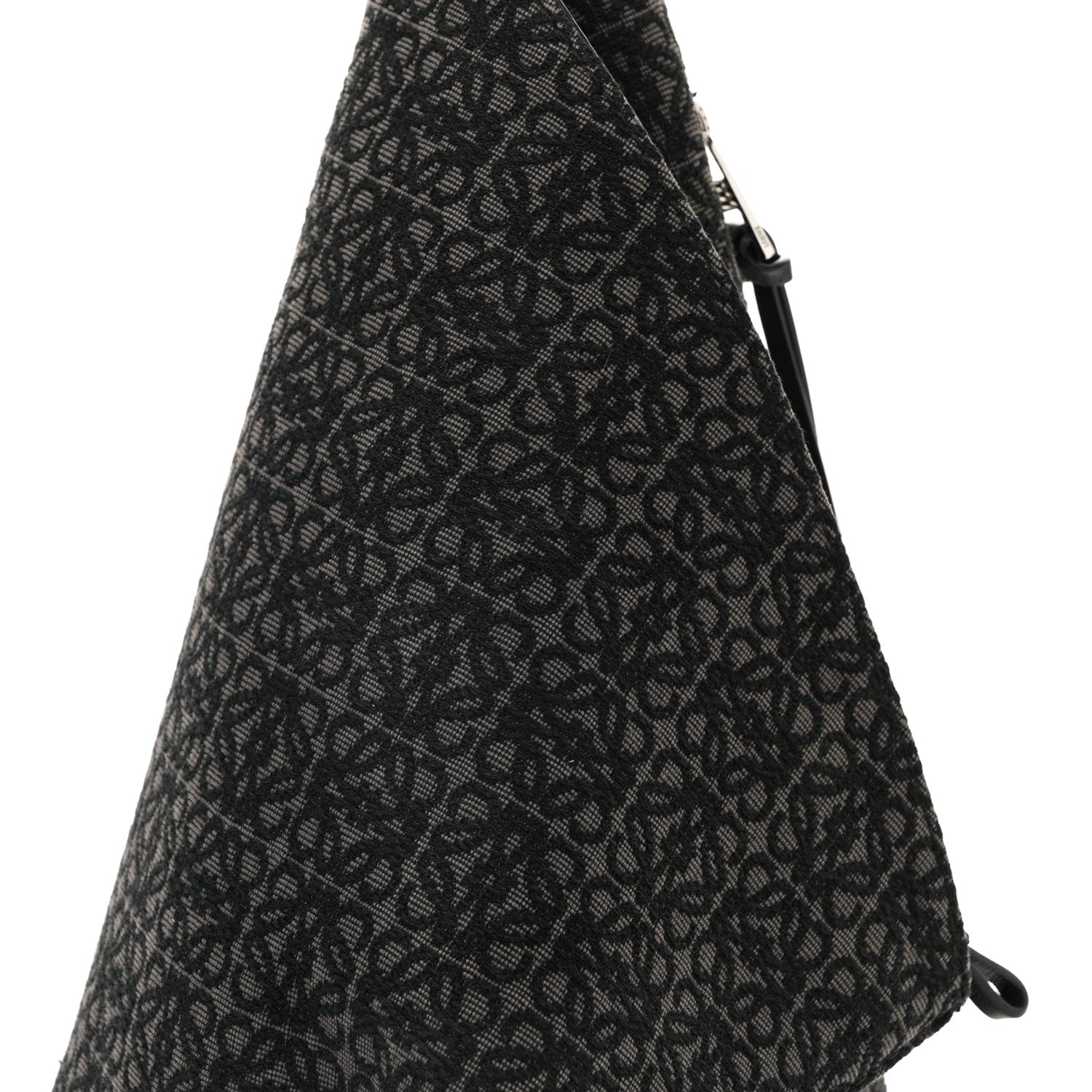 Loewe Jacquard Anagram Calfskin Anton Sling Anthracite Black 10 of 12