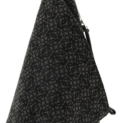 Loewe Jacquard Anagram Calfskin Anton Sling Anthracite Black 10 of 12