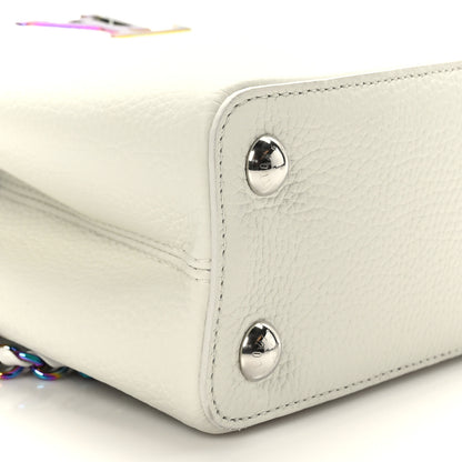 Louis Vuitton Taurillon Braided Chain Capucines BB Snow 7 of 8