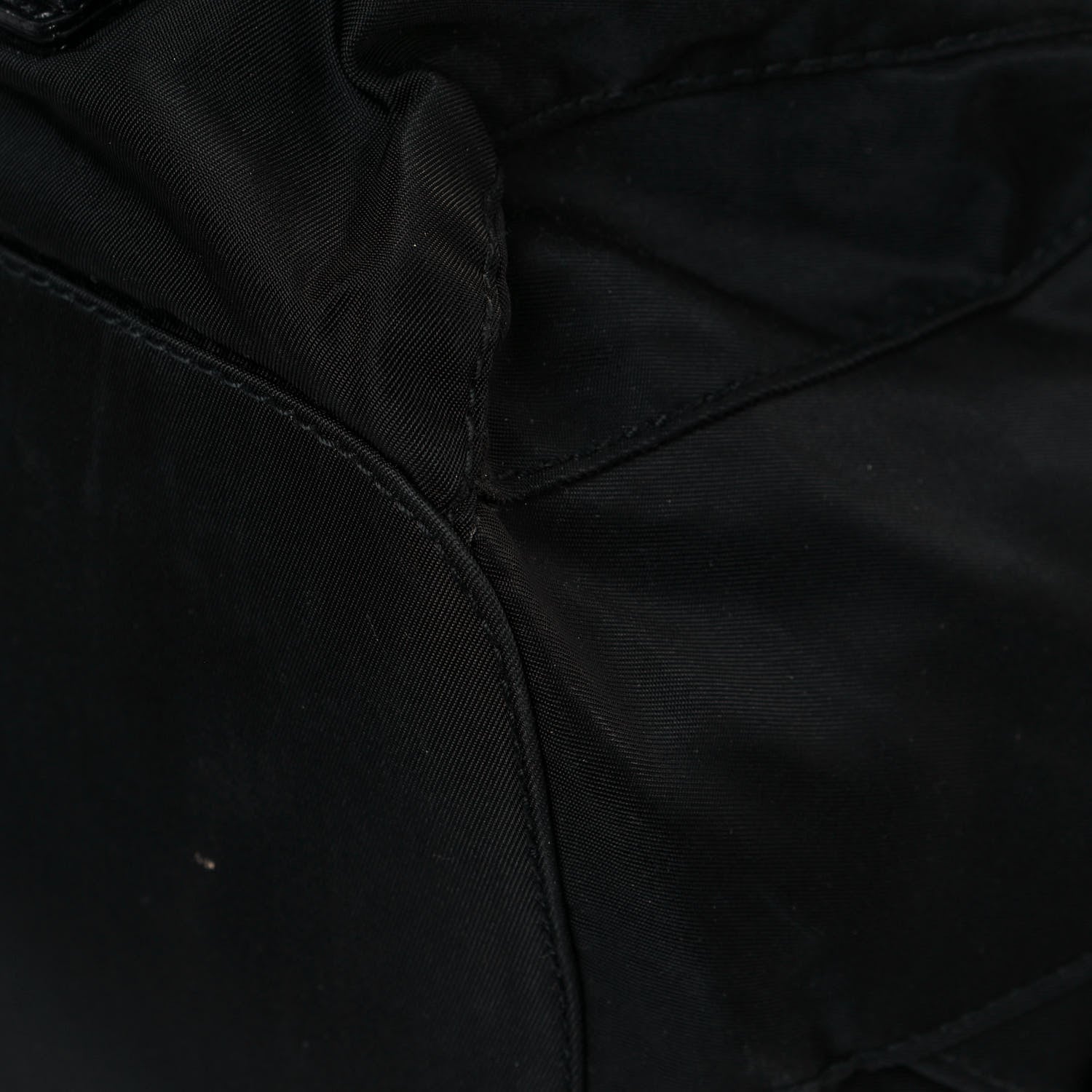 Prada Nylon Vela Medium Backpack Black 6 of 17