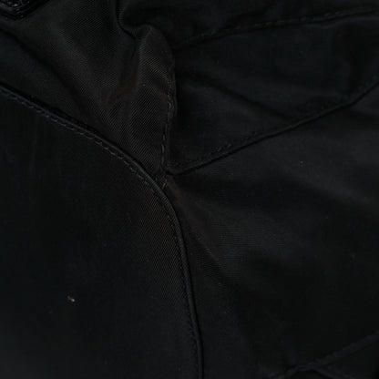 Prada Nylon Vela Medium Backpack Black 6 of 17