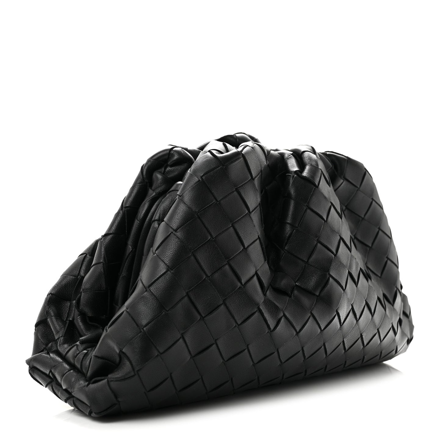 Nappa Intrecciato Teen Pouch Black