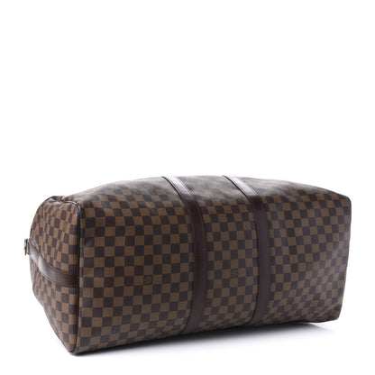 Louis Vuitton Damier Ebene Keepall Bandouliere 55 3 of 10