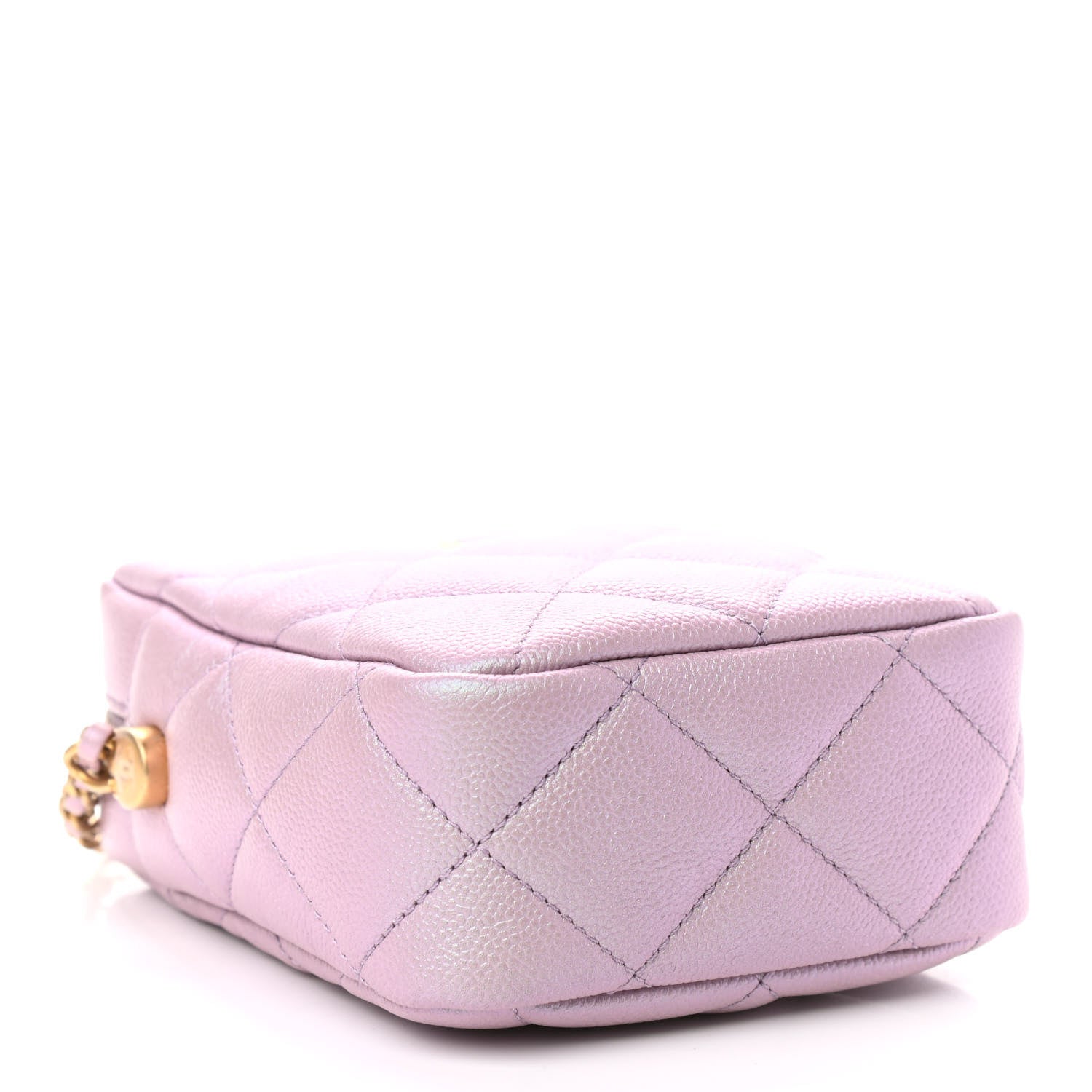 Chanel Iridescent Caviar Quilted Vertical My Perfect Camera Case Pink 4 of 9