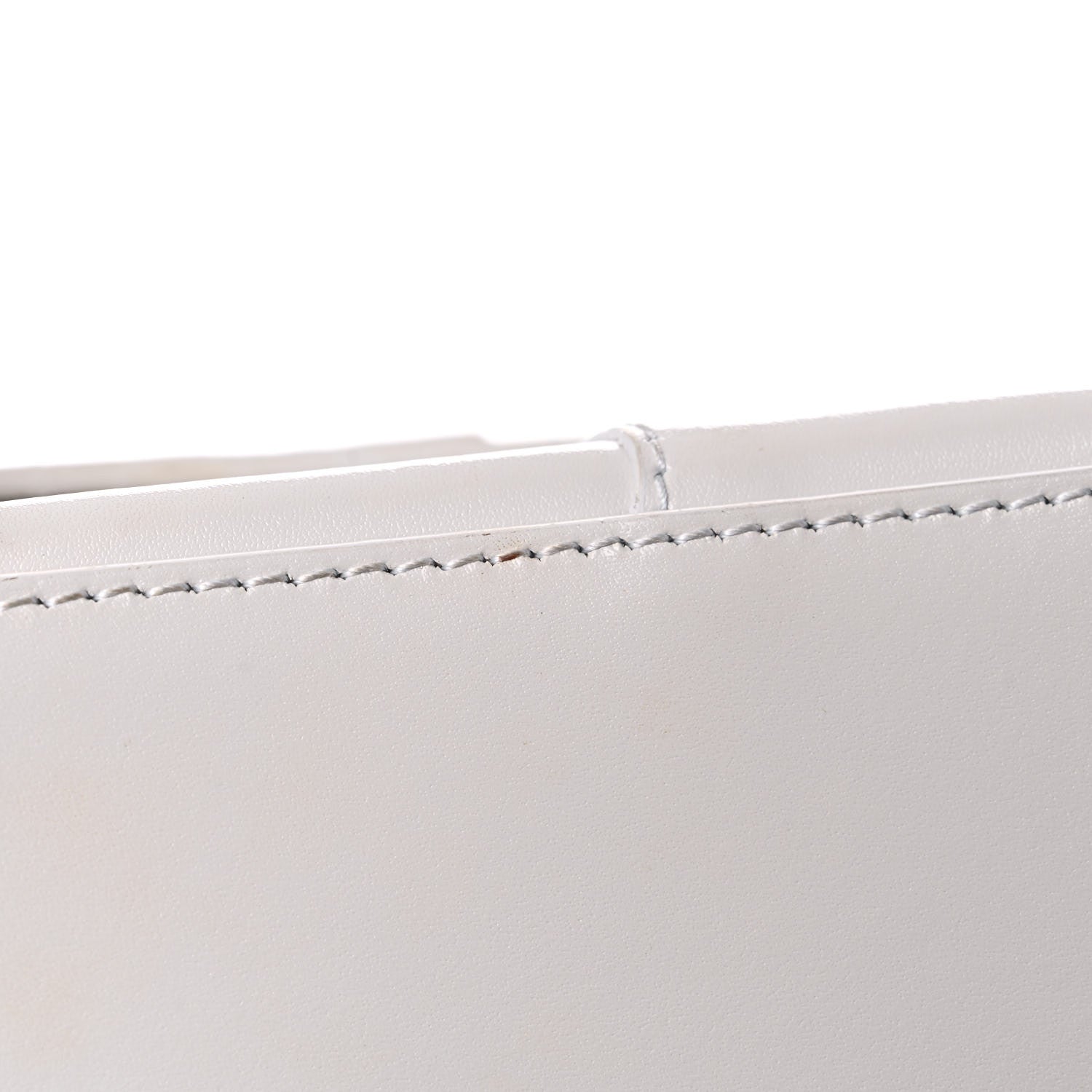 Balenciaga Shiny Box Calfskin Small Hourglass Top Handle Bag Chalky White 15 of 15