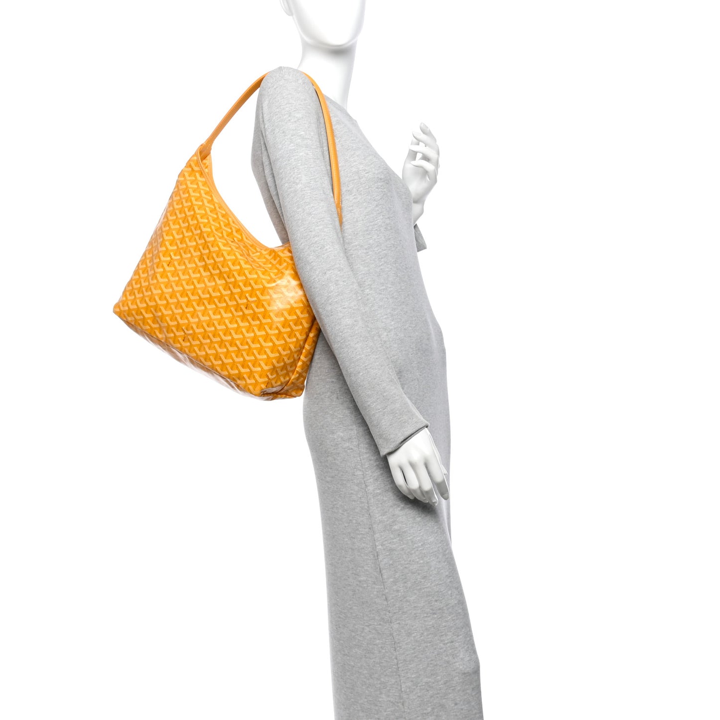 Goyardine Boheme Hobo Yellow
