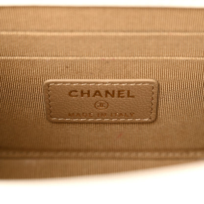 Chanel Goatskin Chic Pearls Clutch On Chain White 6 of 13