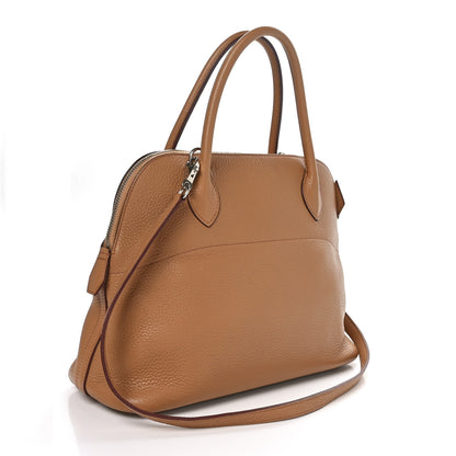 Hermes Taurillon Clemence Bolide 31 Tabac Camel 2 of 9