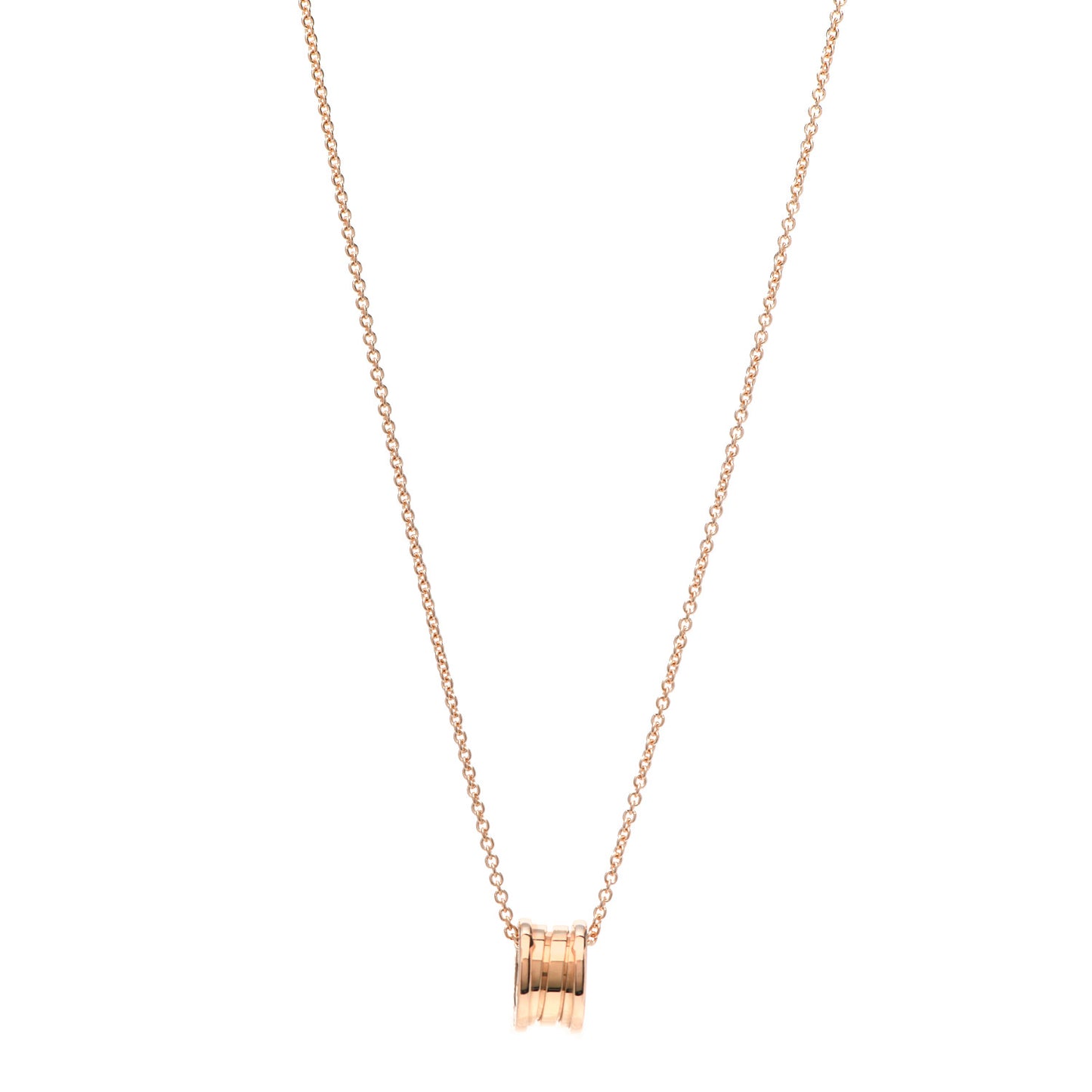 18K Rose Gold B.Zero1 Pendant Necklace