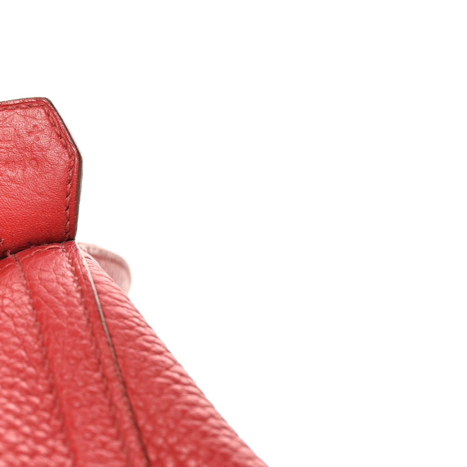 Hermes Taurillon Clemence Bolide 31 Rouge Garance 7 of 12