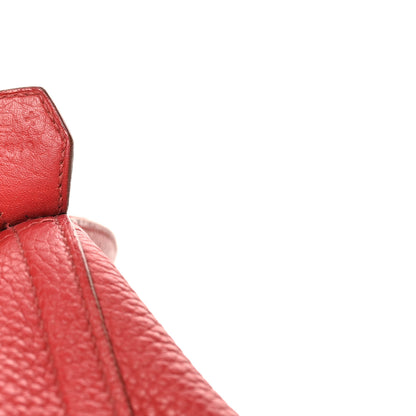 Hermes Taurillon Clemence Bolide 31 Rouge Garance 7 of 12