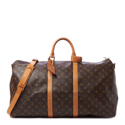 Louis Vuitton Monogram Keepall Bandouliere 55 1 of 9
