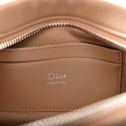 Christian Dior Supple Lambskin Bow Pouch Camel 6 of 12