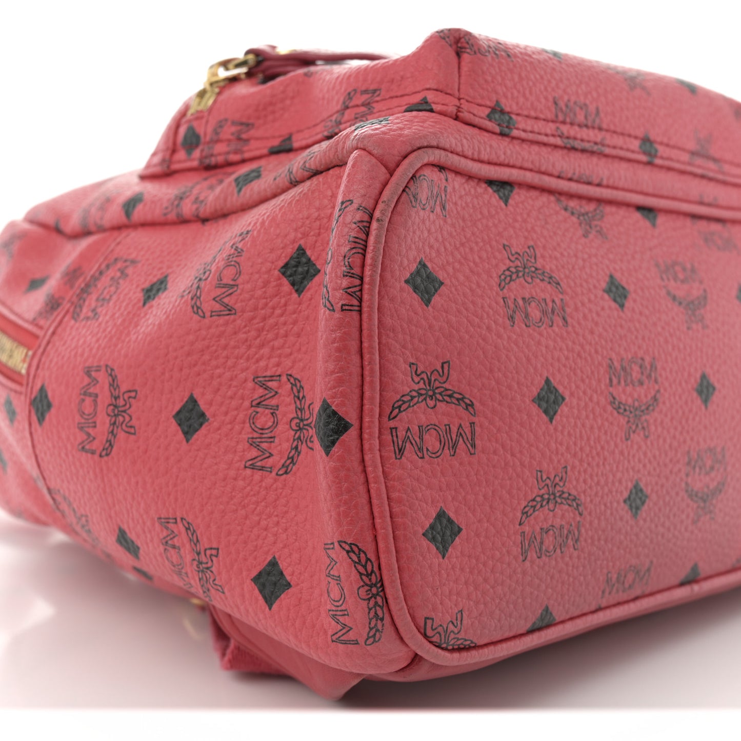 Visetos Studded Small Stark Backpack Red