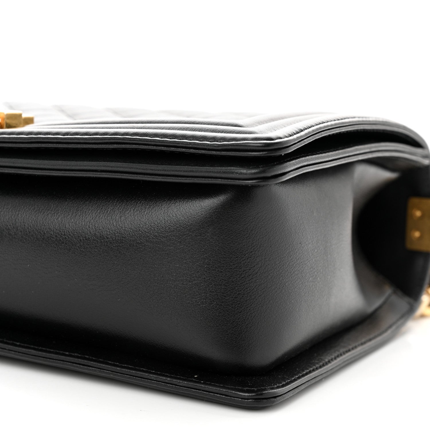 Chanel Calfskin Quilted New Medium Boy Flap Black 10 of 14