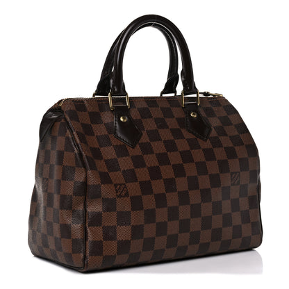Louis Vuitton Damier Ebene Speedy 25 3 of 12