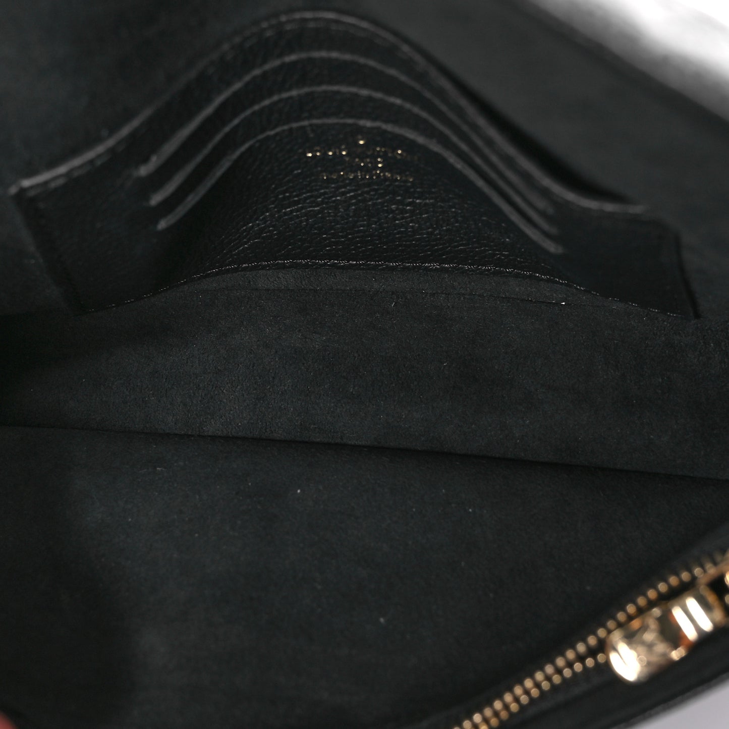 Empreinte Monogram Giant Ivy Wallet On Chain Black