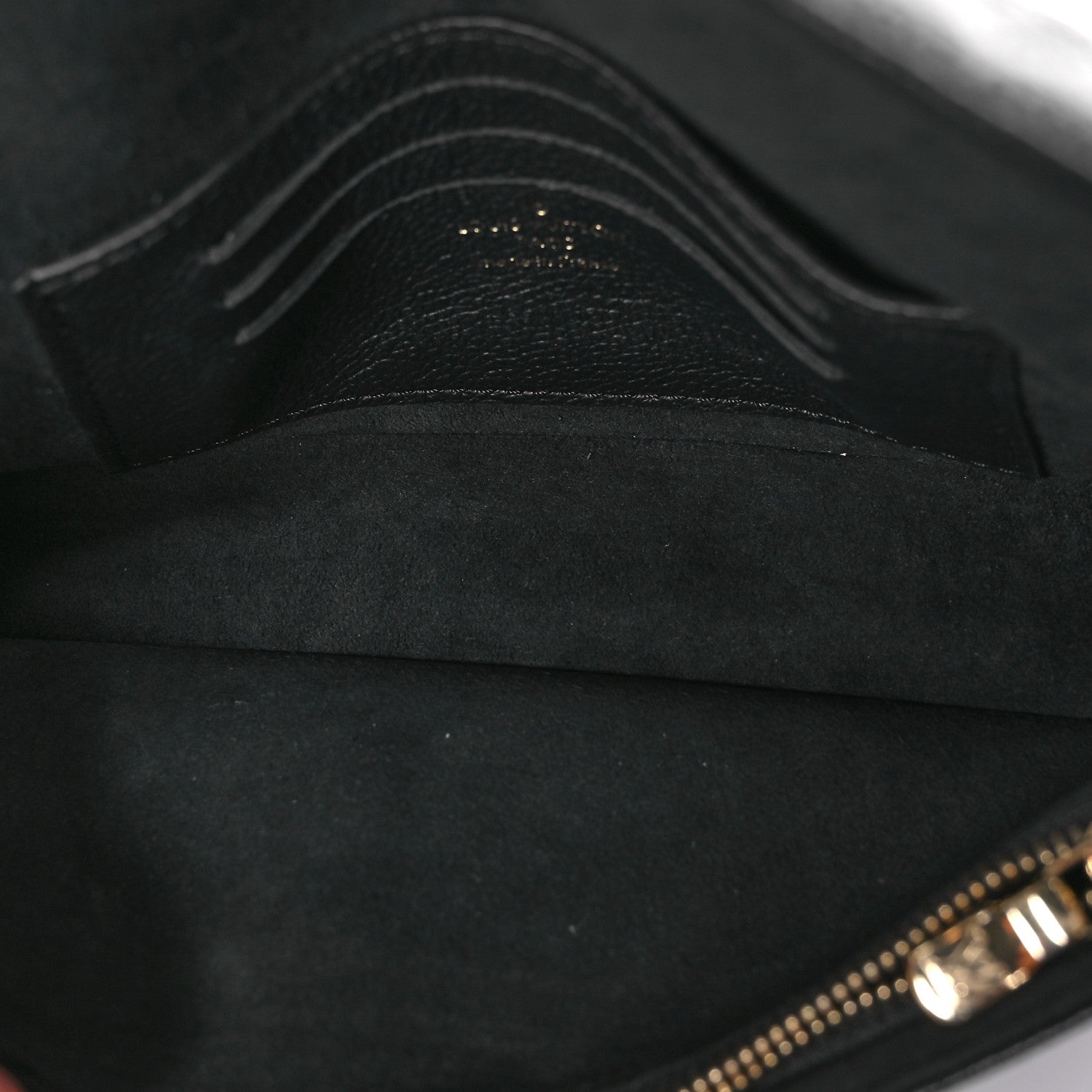 Louis Vuitton Empreinte Monogram Giant Ivy Wallet On Chain Black 5 of 10