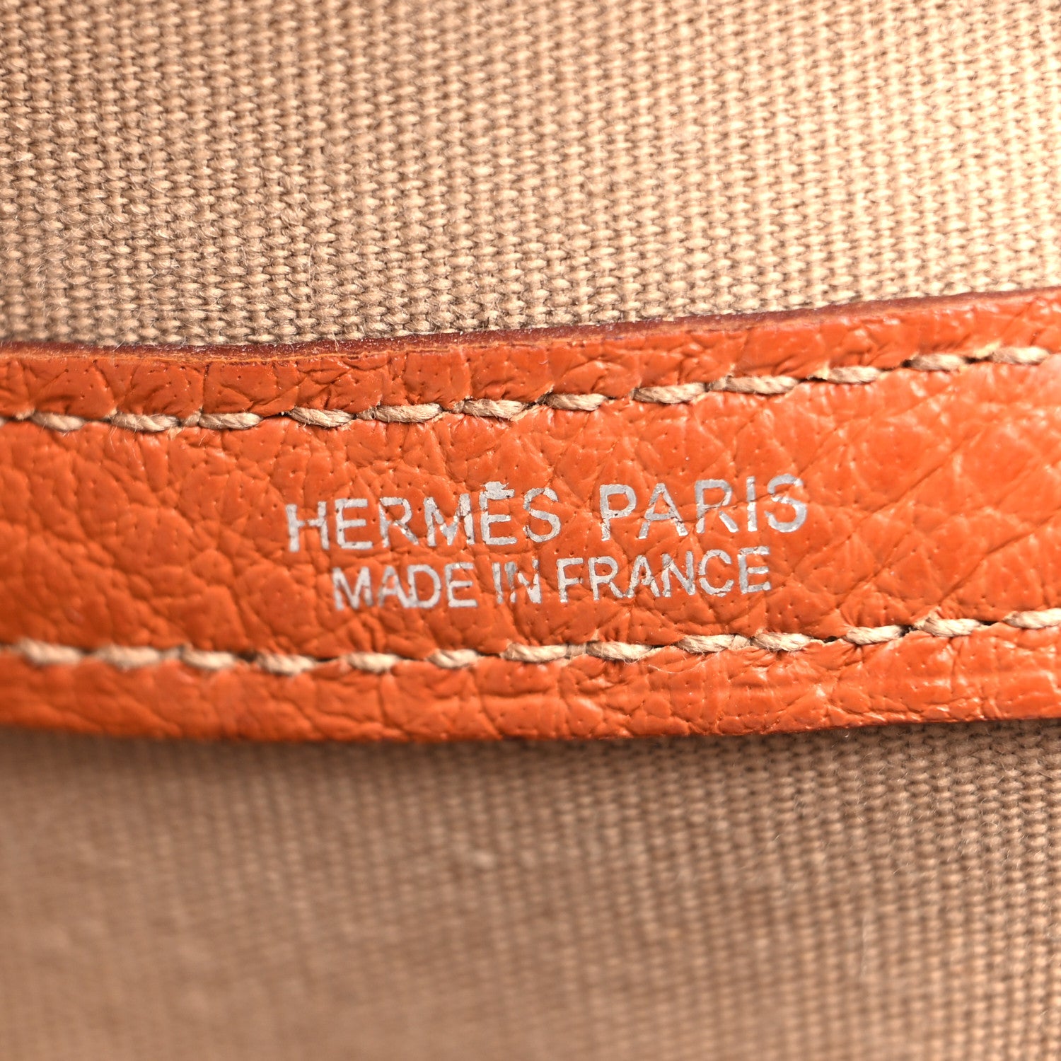 Hermes Toile Negonda Garden Party Tote 36 MM Potiron 6 of 11